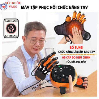  Máy Tập Co Bóp Tay Tự Động – Găng Tay Robot Phục Hồi Chức Năng Cho Người Tai Biến Chấn Thương Tay 