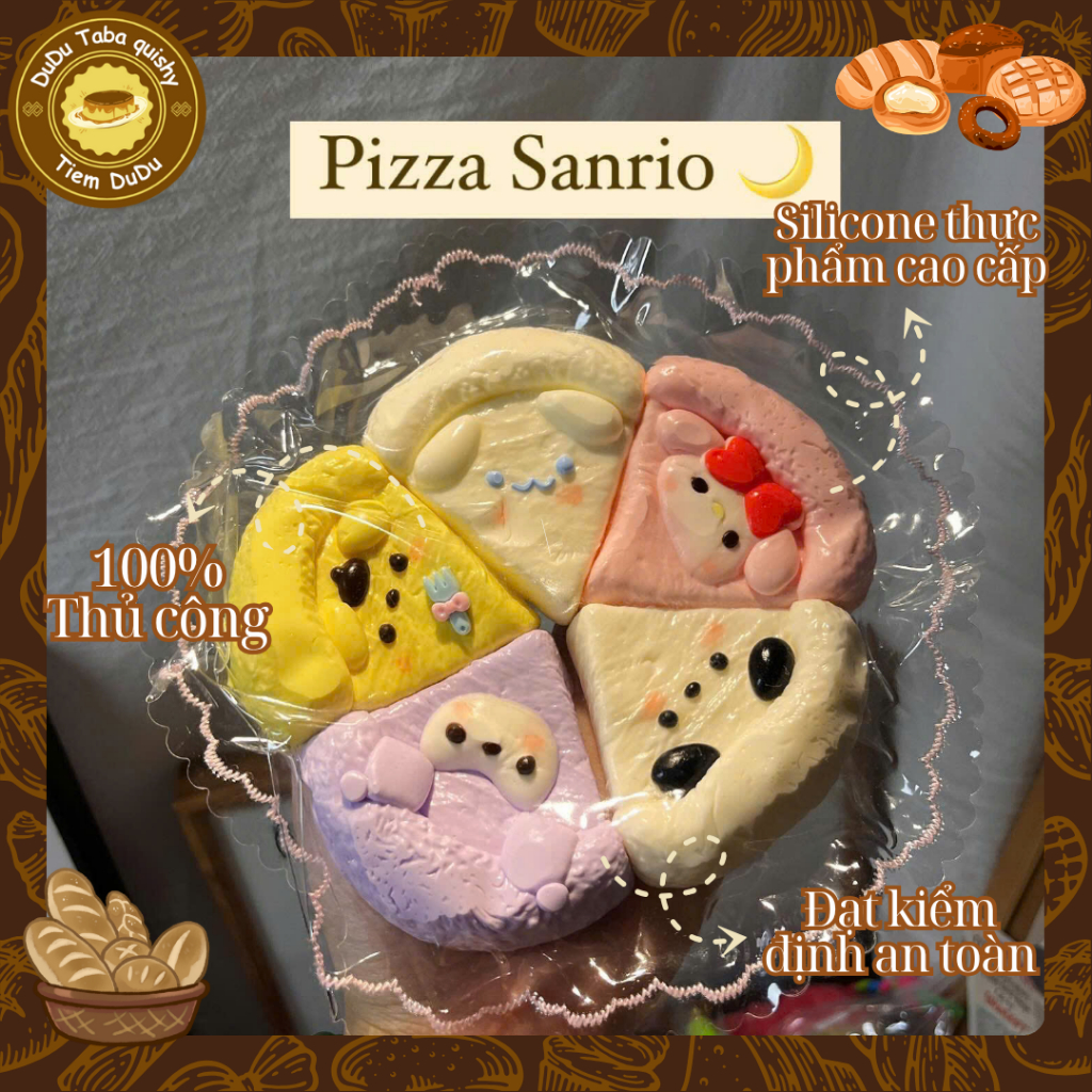 [TABA SQUISHY HÌNH THÚ CUTE]  Đồ chơi giảm stress Taba Squishy siêu mềm làm từ silicon thực phẩm an 