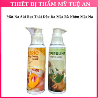 Mặt Nạ Sủi Bọt Thải Độc Da Mặt Bã Nhờn | Mặt Nạ Sủi Nghệ Thải Độc Da, Mặt Nạ Tảo Xoắn Sủi Bọt