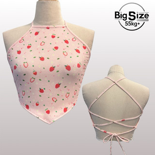 [ BIGSIZE TRÊN 55KG ] ÁO 2 DÂY CỘT HỞ LƯNG bigsize nữ