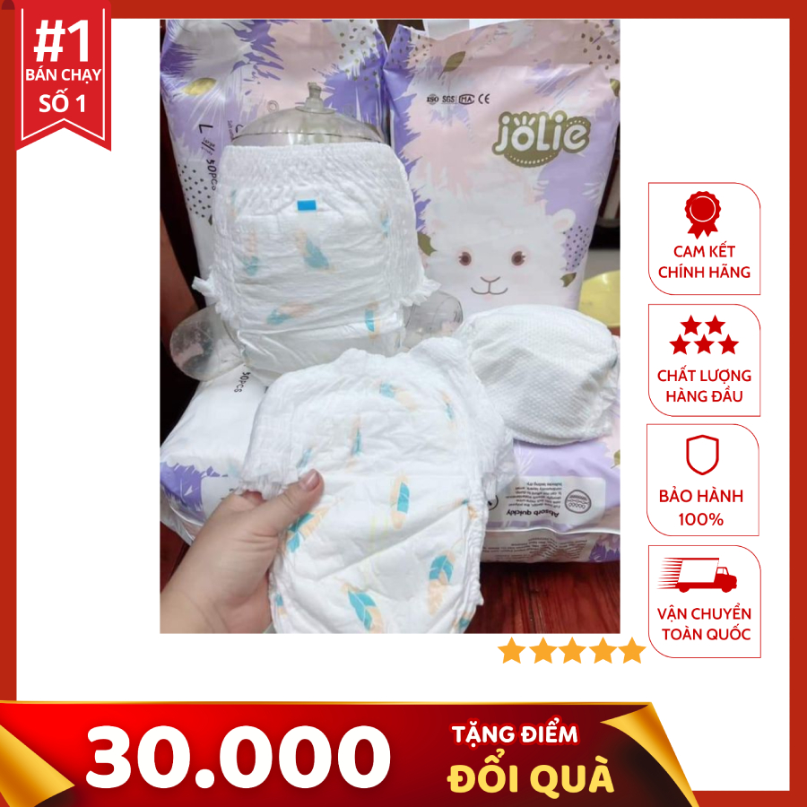 Combo 3 Bịch 150 Miếng Tã Quần JOLIE Giá tại xưởng Nội Địa Trung Đủ các Size M50/L50/XL50/XXL50 cho 