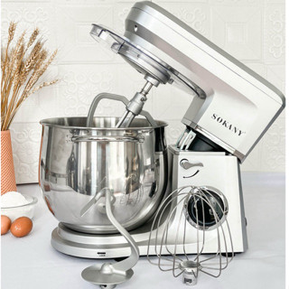 Máy Nhồi Bột Đánh Trứng Đánh Kem 11 Lít Đa Năng Gia Đình 1700 W Để Bàn Sokany Cao Cấp Nhào Trộn Bột Tốt Nhất - SKNSK269