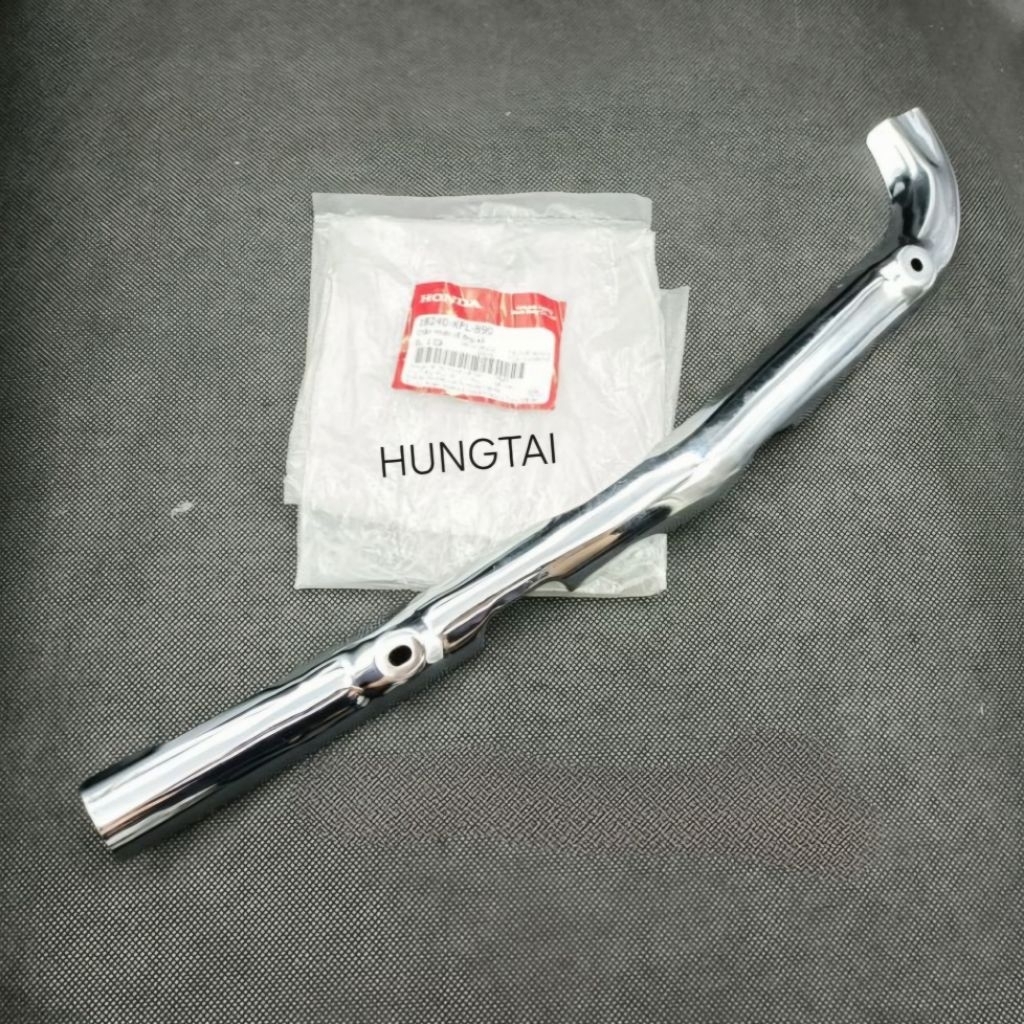 Ốp vĩ che cổ pô, ống xã xe FUTURE 1 đời đầu zin Honda