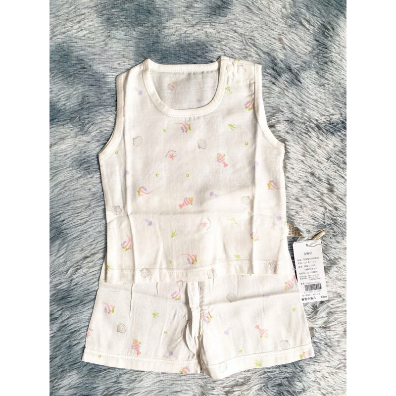 🇯🇵4-18kg🇯🇵 Set Áo Sát Nách Quần Đùi Xuất Nhật Cho Bé Trai Bé Gái Chất Thô Cotton Siêu Mềm Đẹp