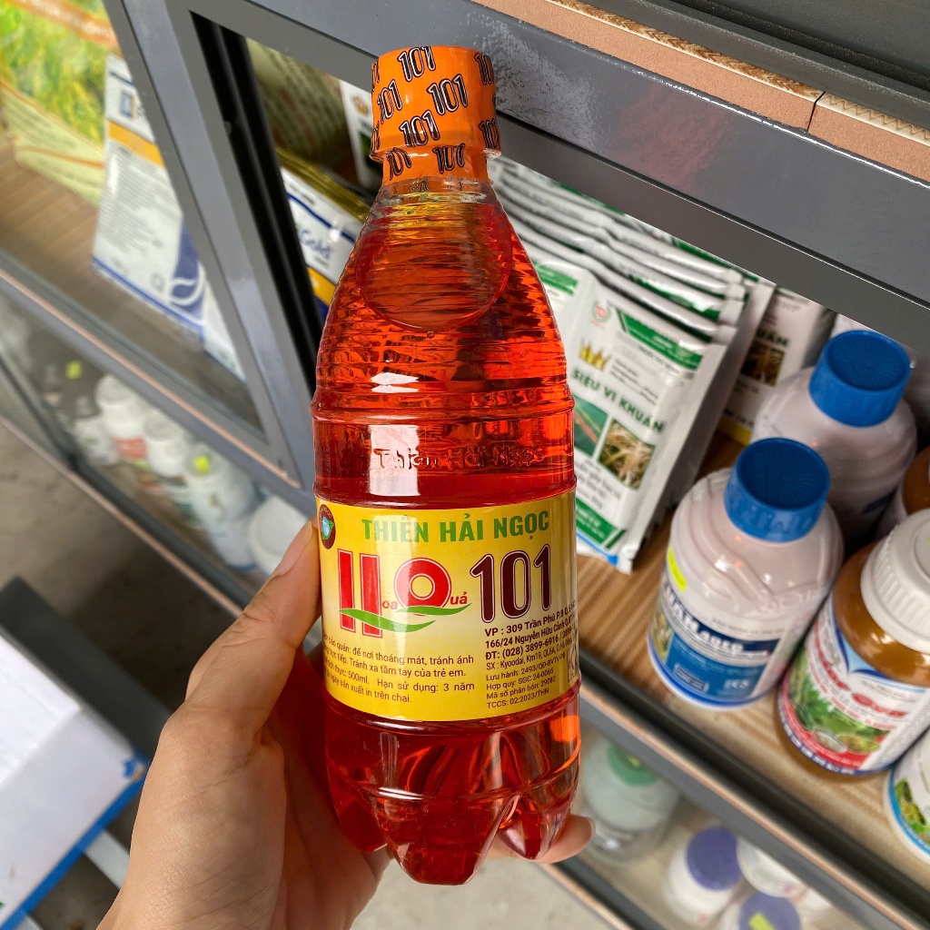 HQ101 - THN - chai nước đỏ 500ml