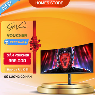 Màn Hình Cong Redmi Curved Gaming 34 Inch 180 Hz, Tấm Nền VA Gắn ARM - Góc Nhìn Siêu Rộng Siêu Nét