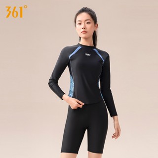  Bộ đồ bơi rời quần lửng áo dài tay nữ 361 