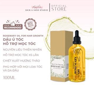 Dầu Ủ Tóc - Hỗ Trợ Mọc Tóc, Nuôi Dưỡng Chân Tóc | Rosemary Oil For Hair Growth 100ml | KATIEBEAUTY
