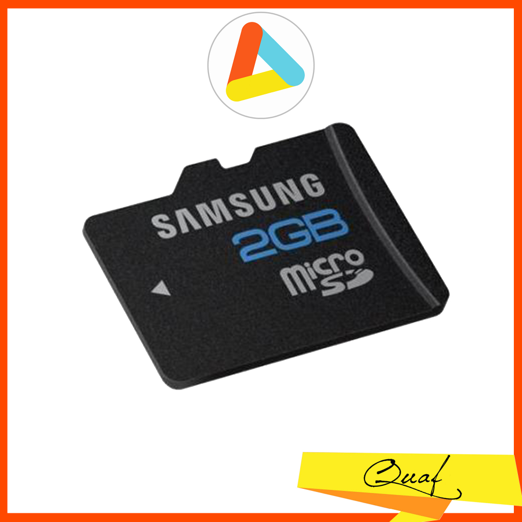 Thẻ nhớ 2G - 2GB Samsung - MicroSD (bảo hành đổi trả 3 tháng - CÓ TEM BẢO HÀNH)