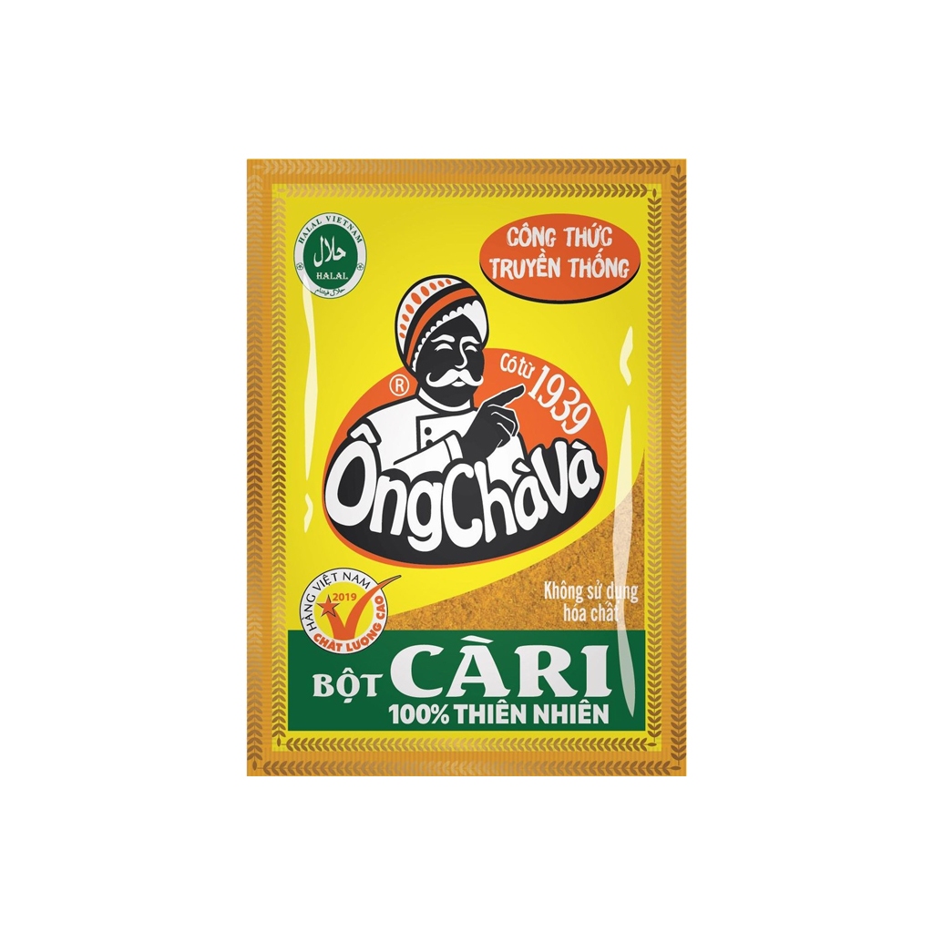 Bột cà ri Ông Chà Và gói 10g
