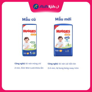 Tã quần Huggies Skincare cực đại size XXL 54 miếng (Trên 15 kg) - Giao bao bì ngẫu nhiên