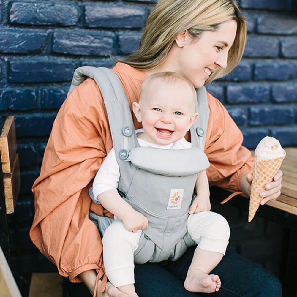 Địu cho bé Ergobaby Omni 360 Cotton cao cấp siêu mềm