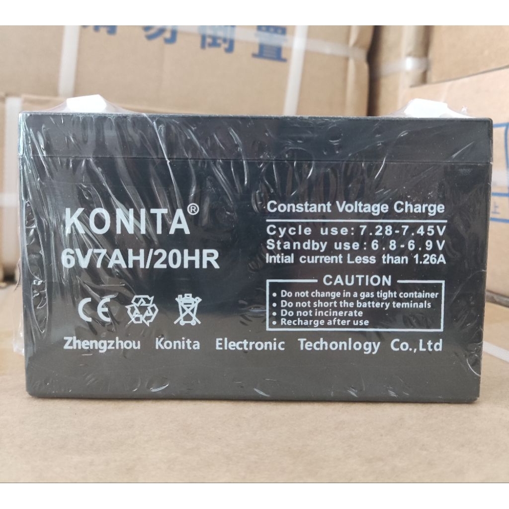 Acquy xe điện trẻ em 6V7Ah