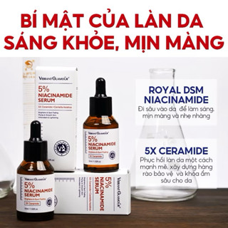 Serum 5% Niacinamide VIBRANT GLAMOUR Hỗ Trợ Giảm Thâm Nám,Tàn Nhang & Chăm sóc dưỡng trắng da 30ml