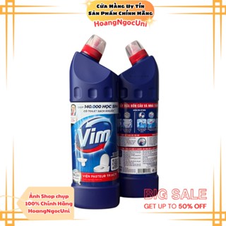  Nước tẩy rửa bồn cầu và nhà tắm Vim 900ml 