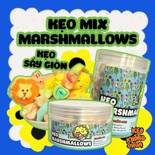  Kẹo MIX MARS sấy giòn - KẸO KHÔNG CHUA ăn vặt siêu ngon 
