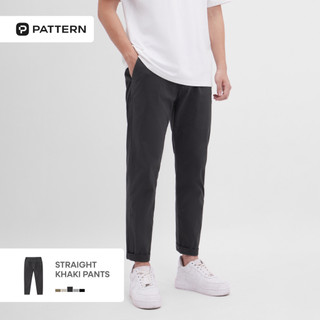 Quần Dài Kaki Suông Basic Ver2 PATTERN PQ026