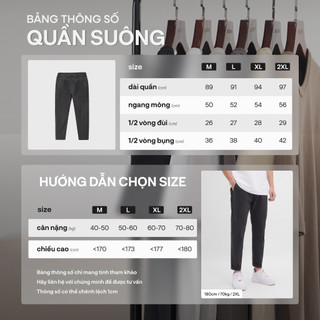 Quần Dài Kaki Suông Basic Ver2 PATTERN PQ026