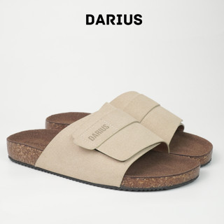 Dép Đế Trấu Quai Ngang Xé Dán Nam Nữ Thời Trang Công Sở, Dép Unisex Đế Trấu Da Lộn Cao Cấp Đế 3CM Chống Trơn Trượt D610