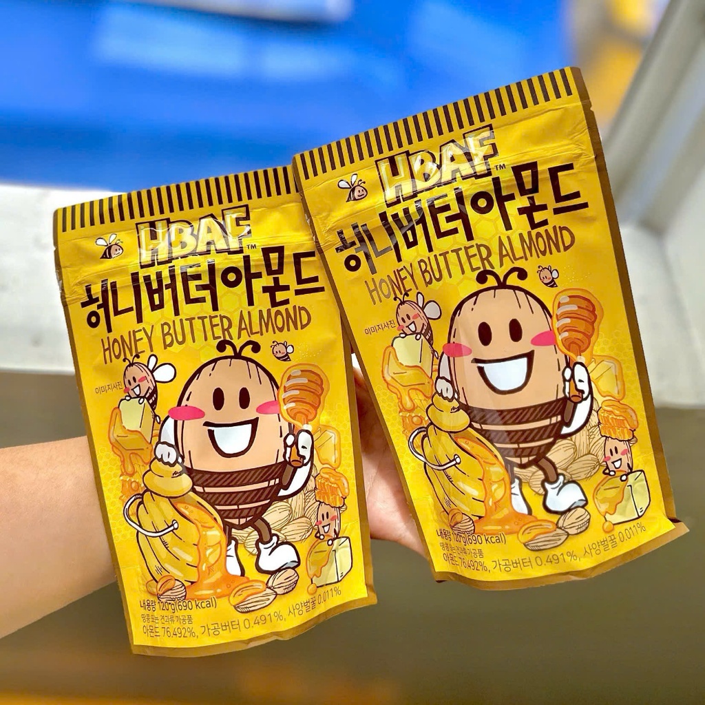HBAF Almond Hàn Quốc 120G