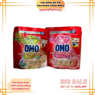  Viên giặt Omo 315g 3 trong 1  hương Tinh Tế và hương Tươi Mát chính hãng Unilever 