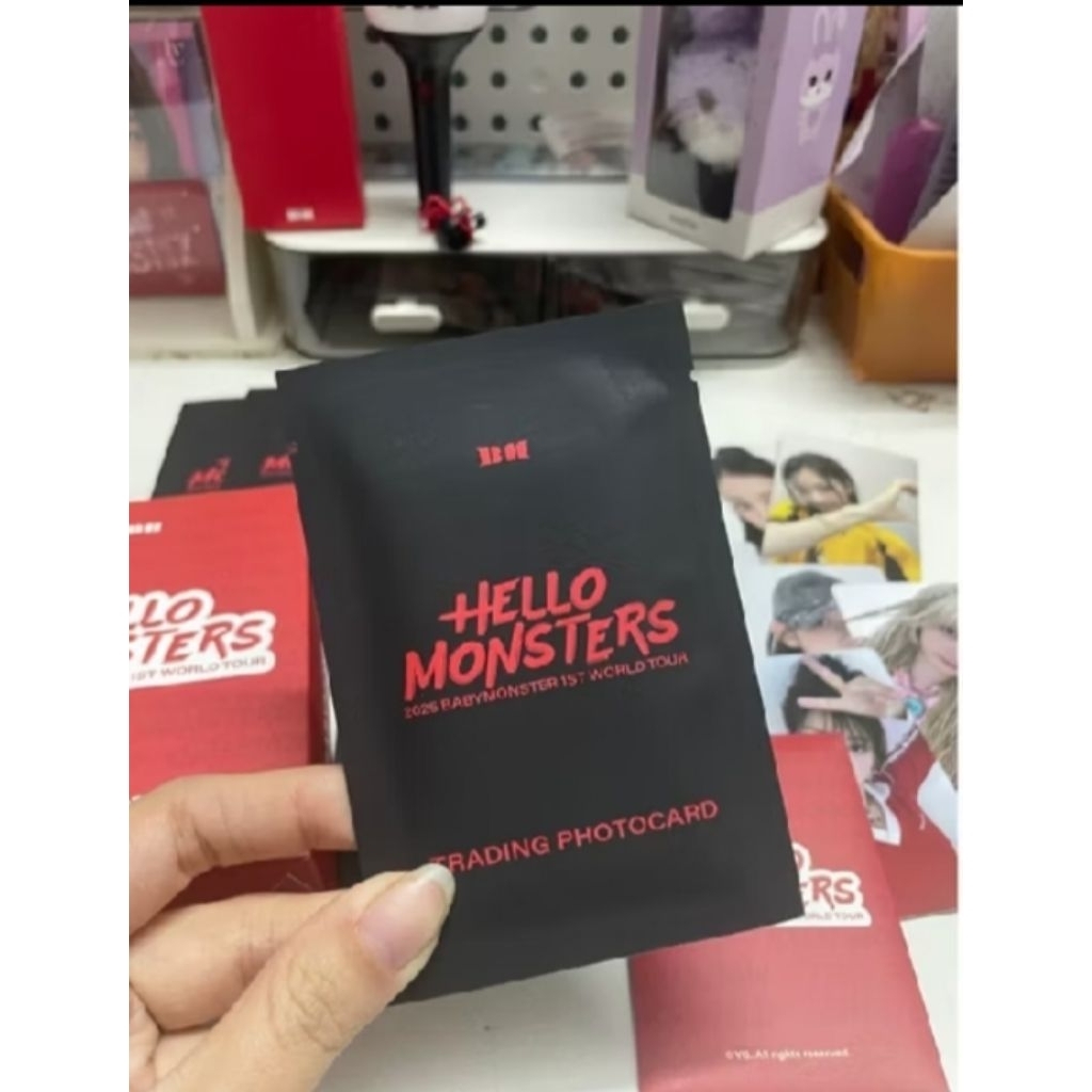 Packing card off nhóm Babymonter quà lễ hội 5vs5 mua1tang1 (10-31/5)