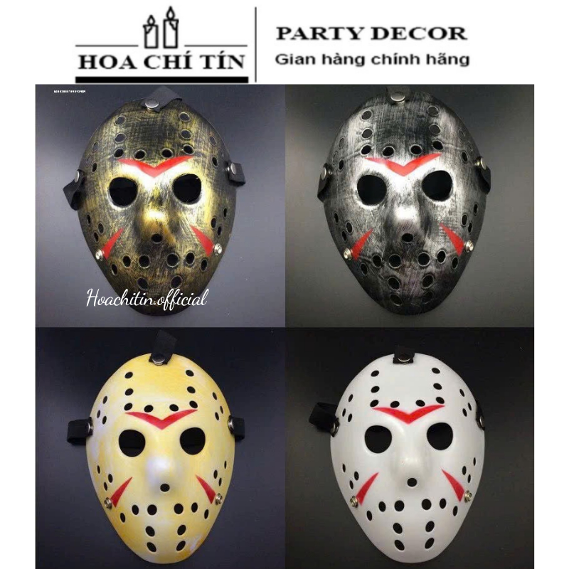 Mặt nạ Jason Voorhees dự tiệc hóa trang halloween
