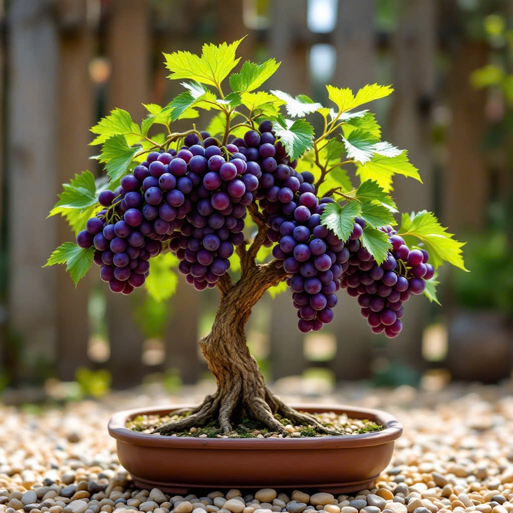 Deal Tiết Kiệm:30 Hạt Giống Nho Lùn Bonsai – Cây Cảnh Độc Đáo, Trái Thật, Trồng Chậu Siêu Đẹp