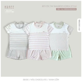 HONEE, HRNEE - Bộ cộc tay hrnee cho bé
