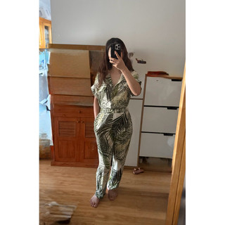 [XẢ LỖ]Jumsuit hoạ tiết ZARA AUTHENTIC