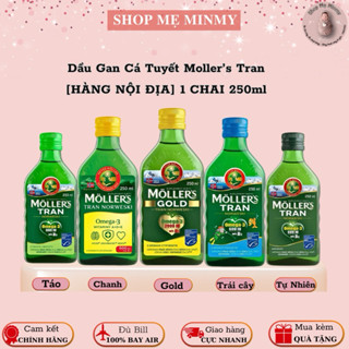 Dầu Gan Cá Tuyết Moller's Tran [Hàng nội địa đủ bill]