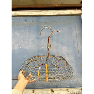 Lồng bẫy chim chào mào, vành khuyên hàng Sài Gòn xịn chất liệu inox quấn đồng sáng bóng