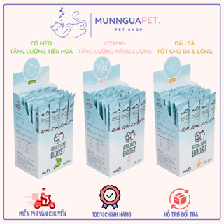 Súp thưởng sữa dê cao cấp cho mèo PetQ Vitamin Dầu cá Cỏ mèo Ngon miệng Dinh dưỡng 