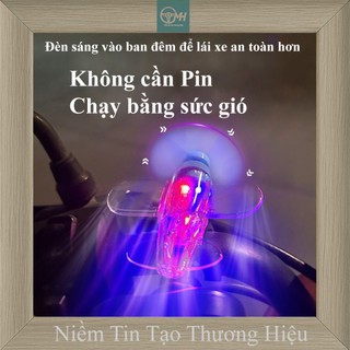 Máy Bay Mini Phát Sáng Bằng Gió Trang Trí Oto, Xe Máy