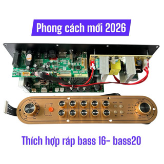 Mạch loa kéo mini 100w-120w 2 kênh - lắp ráp cho loa marshall, mạch loa xách tay k10, k10plus