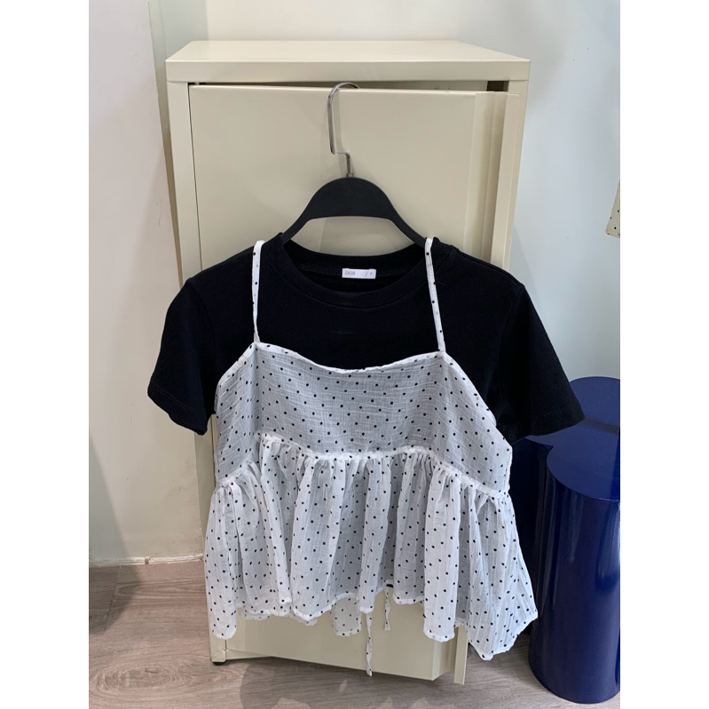 DOB - Set áo mùa hè chấm bi Bebe | BigBuy360 - bigbuy360.vn