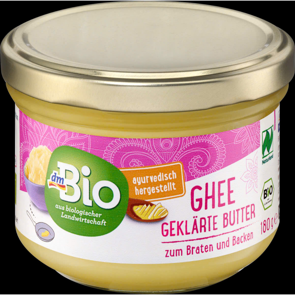 Bơ Ghee hữu cơ (Ghee Butter) - DmBio - 180g
