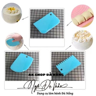 AKSHOPDANANG 2000.130 - Set 3 dụng cụ chia bột nhựa