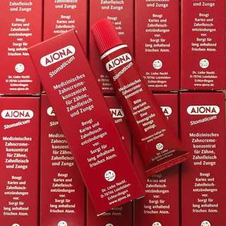 Kem Đánh Răng Y Tế Ajona 25ml - hàng Đức