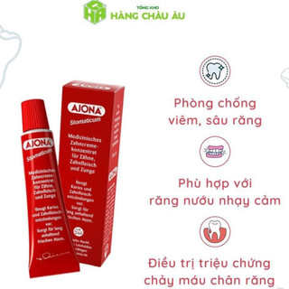 Kem Đánh Răng Y Tế Ajona 25ml - hàng Đức