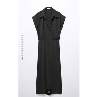 Đầm công sở đắp chéo chất Linen VNXK