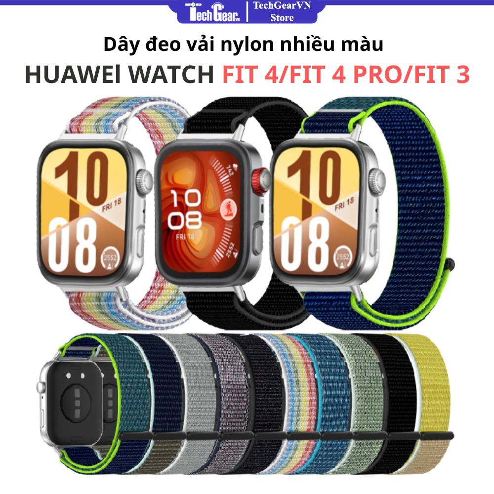 Dây đeo Nylon cho Huawei Watch Fit 4 / Fit 4 Pro / Fit 3