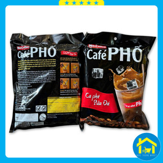 Tặng kèm hộp trà sữa trân châu - Cà phê Phố sữa đá (bịch 30 gói x 24g)