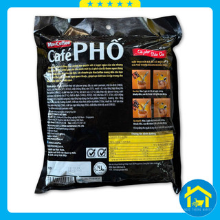 Tặng kèm hộp trà sữa trân châu - Cà phê Phố sữa đá (bịch 30 gói x 24g)