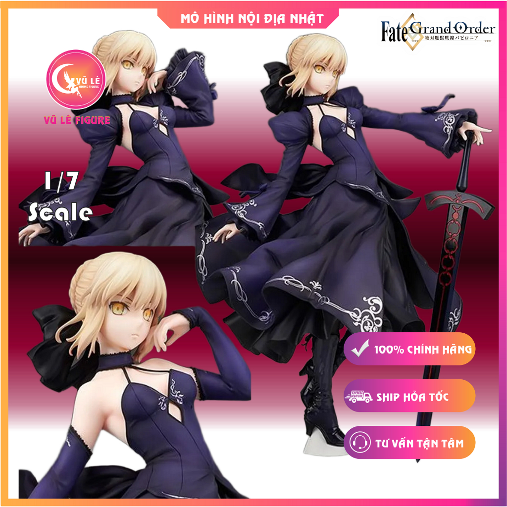 Mô hình Saber/Altria Pendragon - Fate/Grand Order chính hãng Alter - Dress Ver. 1/7 scale figure