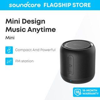  Anker Soundcore Mini Loa Bluetooth Siêu Di Động với Đài FM 15H Play Time Âm Bass Tăng Cường,A3101 