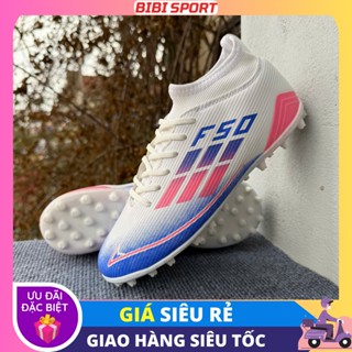 [TẶNG 3 QUÀ] Giày Đá Bóng ATOM F50 ELITE Cổ Cao [Tặng Kèm Tất + Lót Xịn + Băng Cuốn] - Đế Đệm EVA, Khâu Full Đế