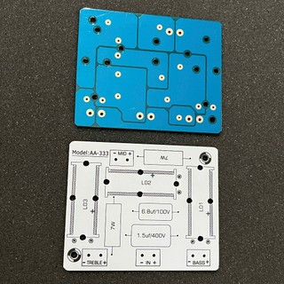 Mạch in PCB phân tần loa kéo AA-333  ( 1 mạch )