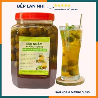   Hũ to 2.5kg  Nước Sấu Ngâm Đường gừng thơm mát ngày hè 