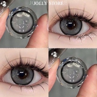  Lens Kính áp tròng 811 Gray LUNA EYES giãn to 14.4mm JOLLY STORE 
